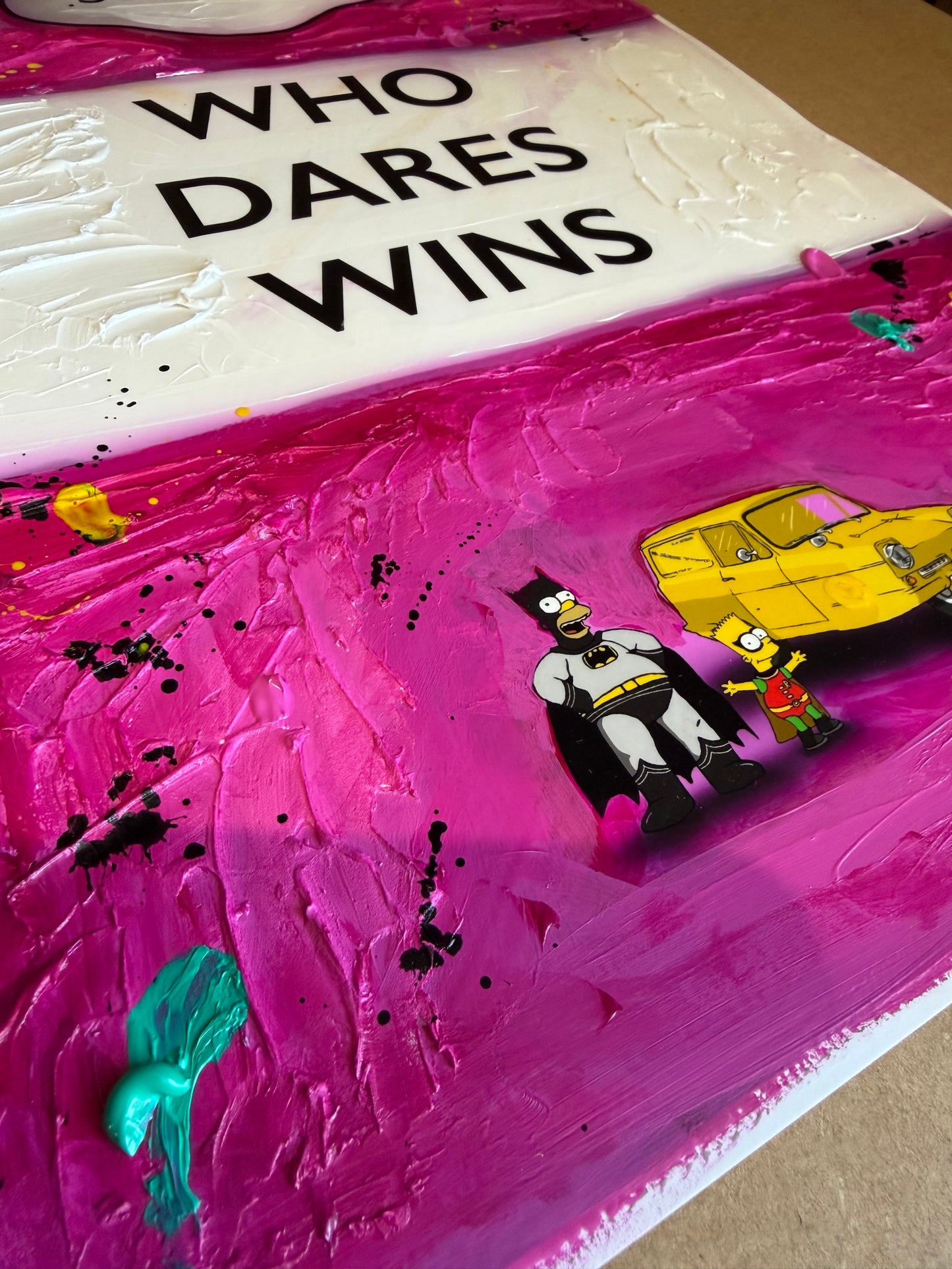 Who Dares Wins (Original) Magenta/Purple