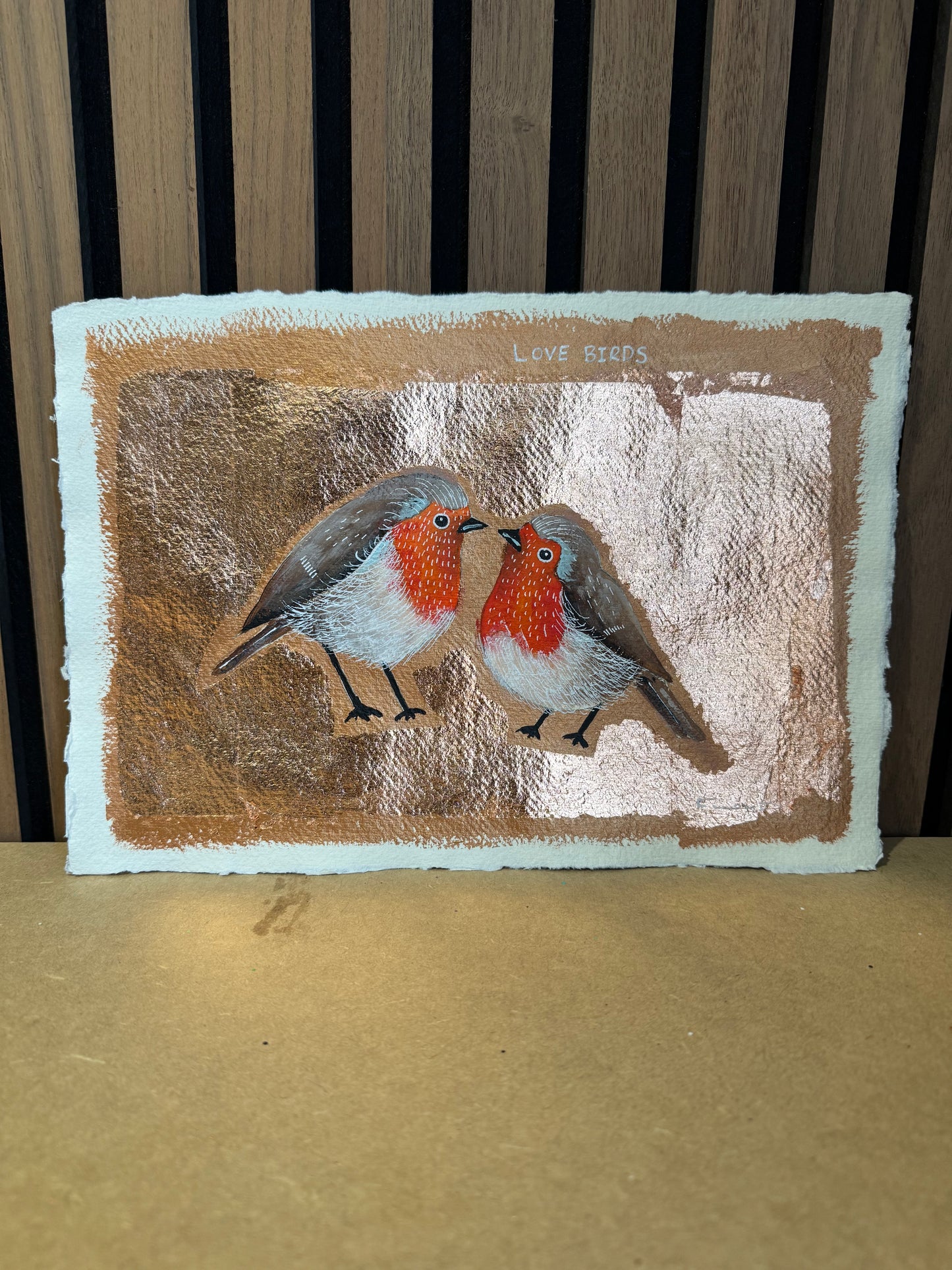 Love birds (Robin study)