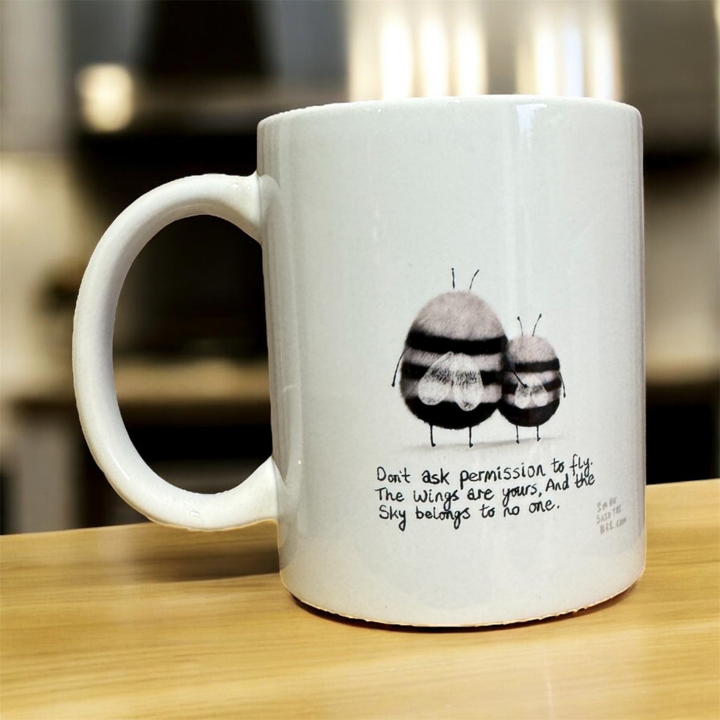 Official “I’M OK” Mug “The sky belongs to no one”