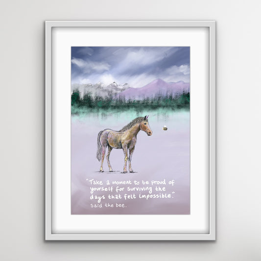 Take a moment to be proud of yourself