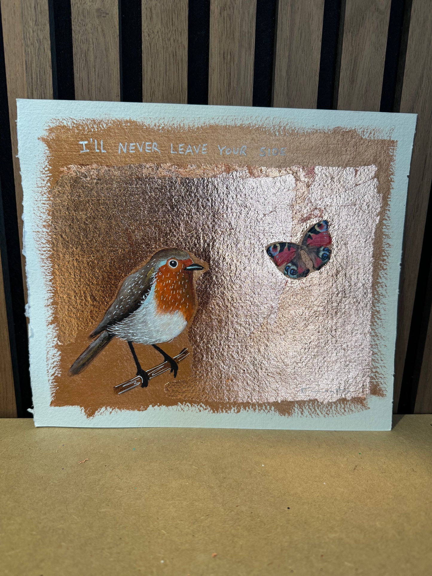 I’ll never leave your side (Robin study)