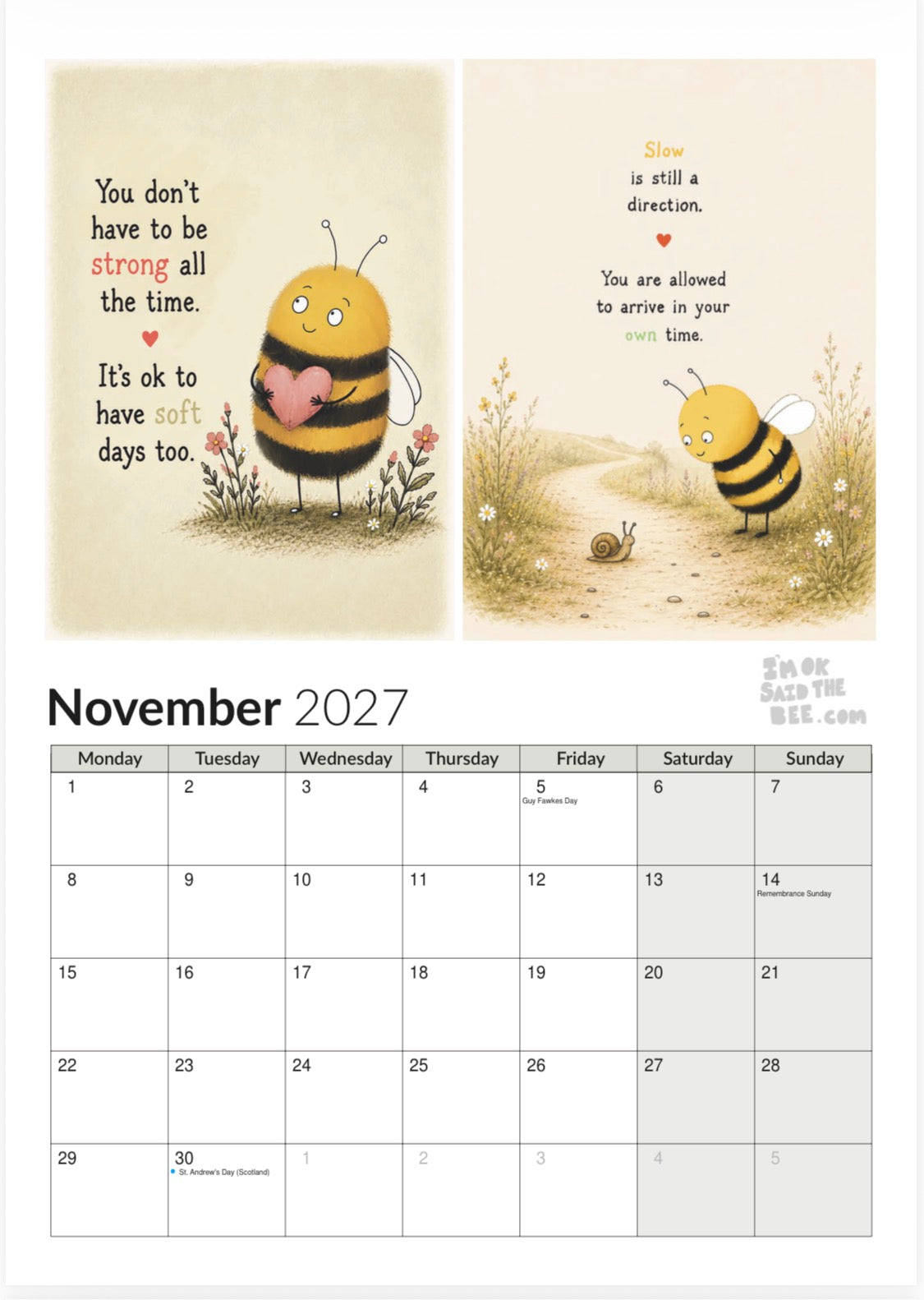 PRE-ORDER 2027 Calendars