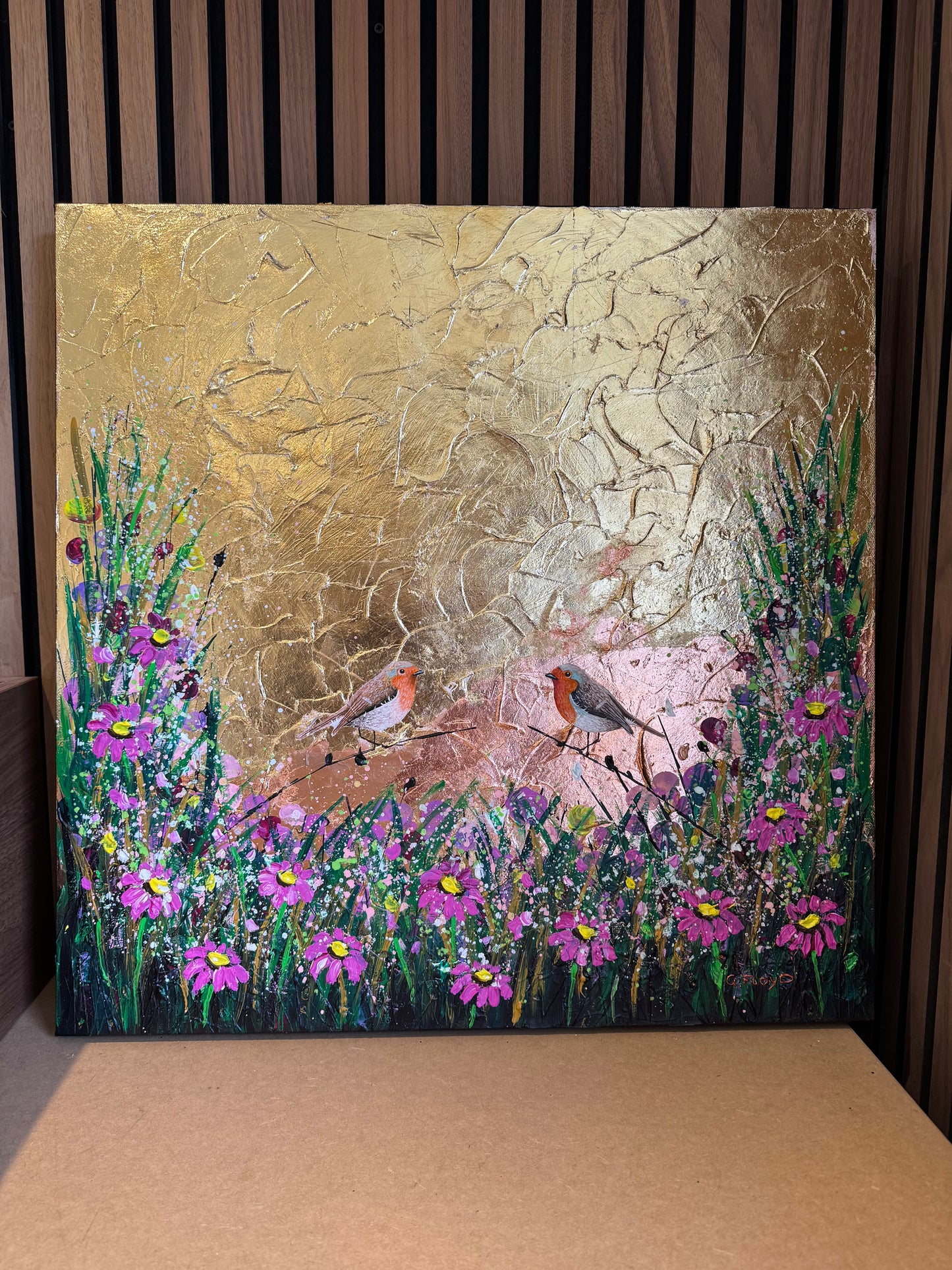 Soulmates in a golden sunrise (Box Canvas) WAS £295