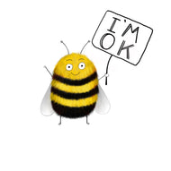“I’M OK’ Said The Bee by Garry Floyd