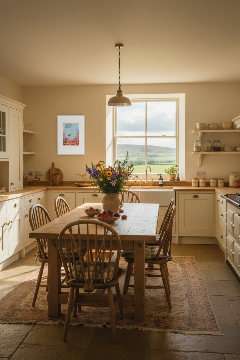 Scottish farmhouse kitchen