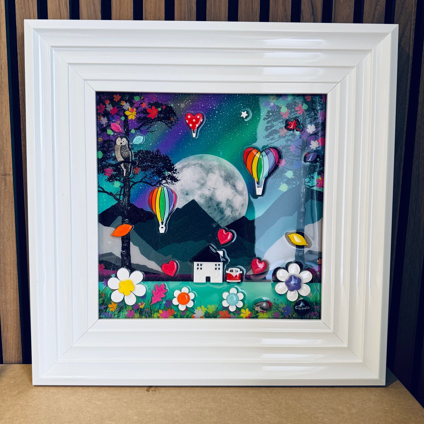 Echoes of the star forged mountains