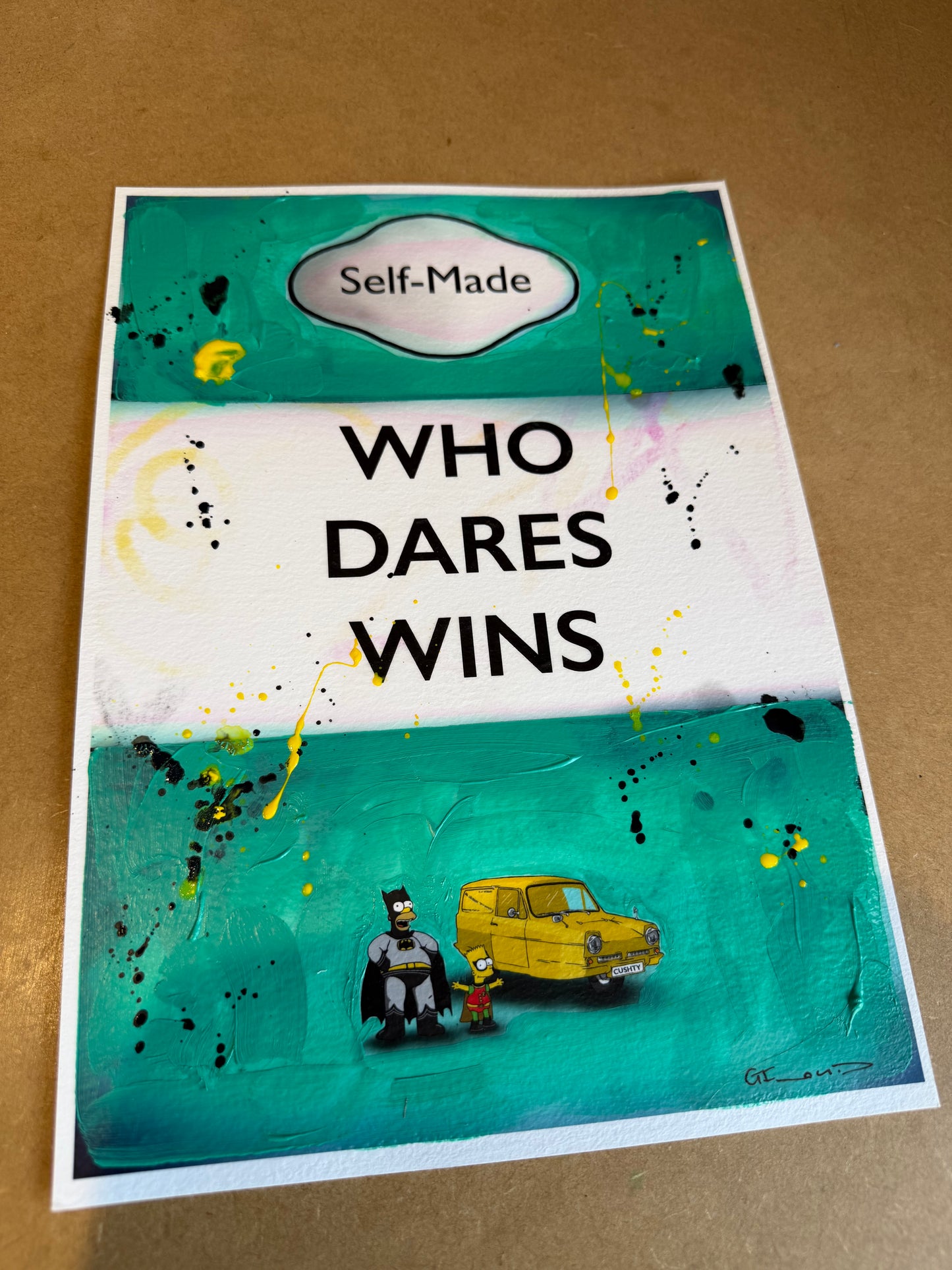 Who Dares Wins (Original)  Turquoise
