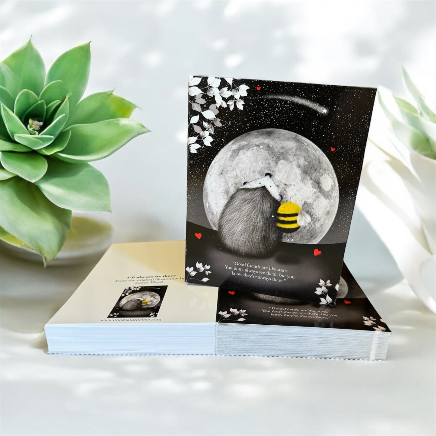 “I’m OK” said the bee•official Greeting Card pack of 5