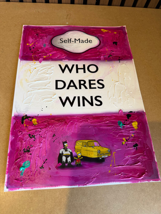Who Dares Wins (Original) Magenta/Purple