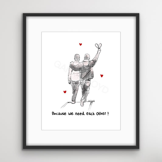 Because we need each other!