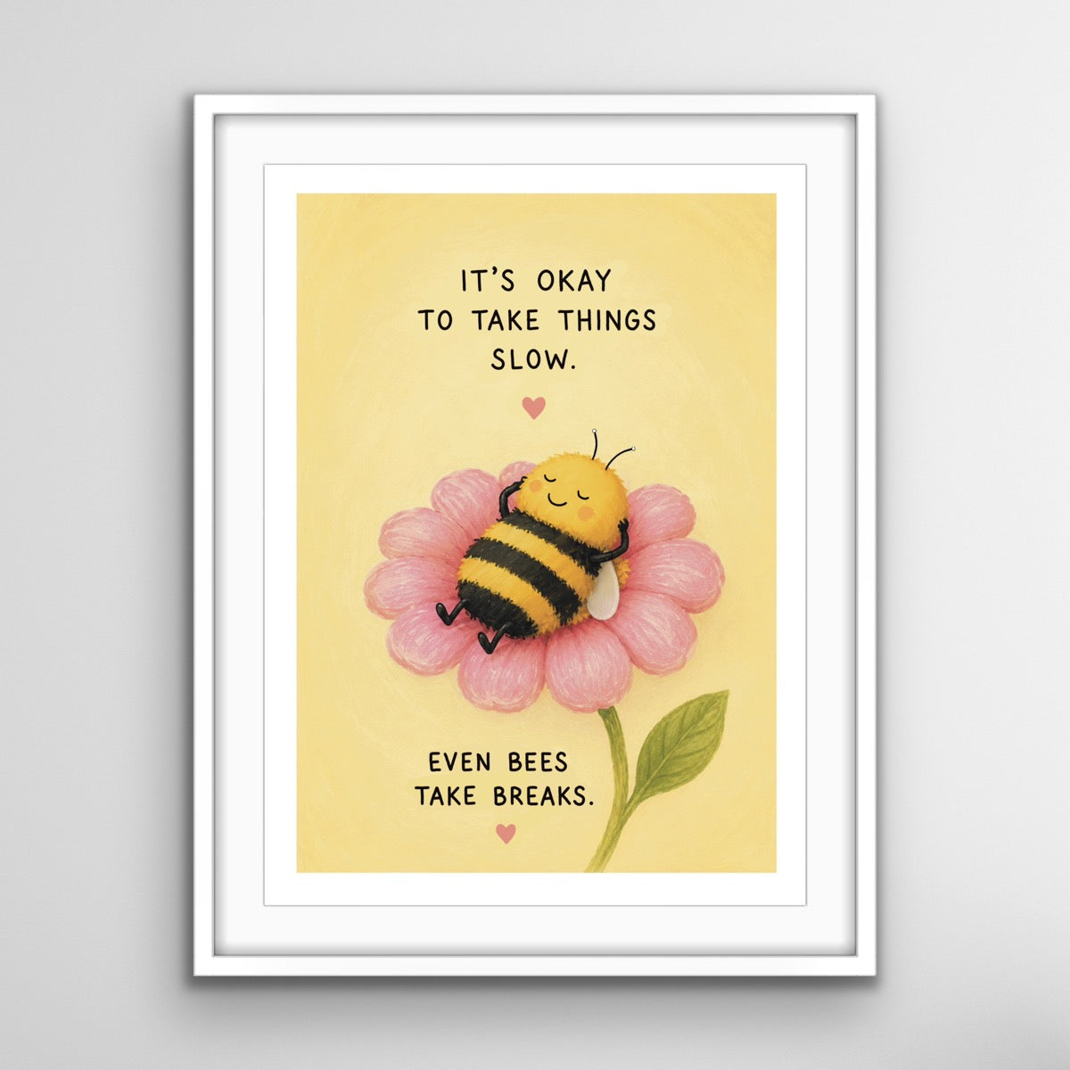 Bees Take Breaks