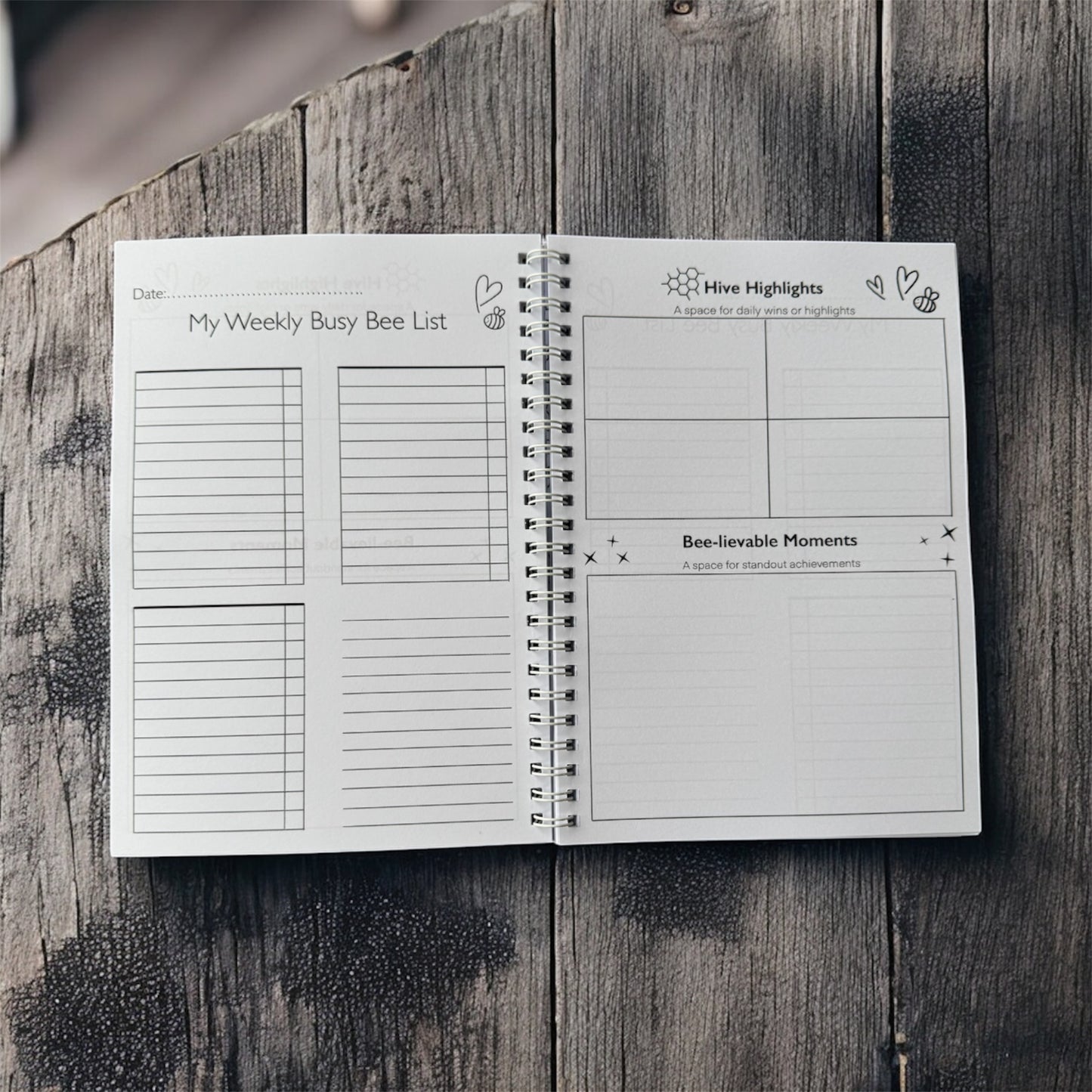 A Notebook For Busy Bees