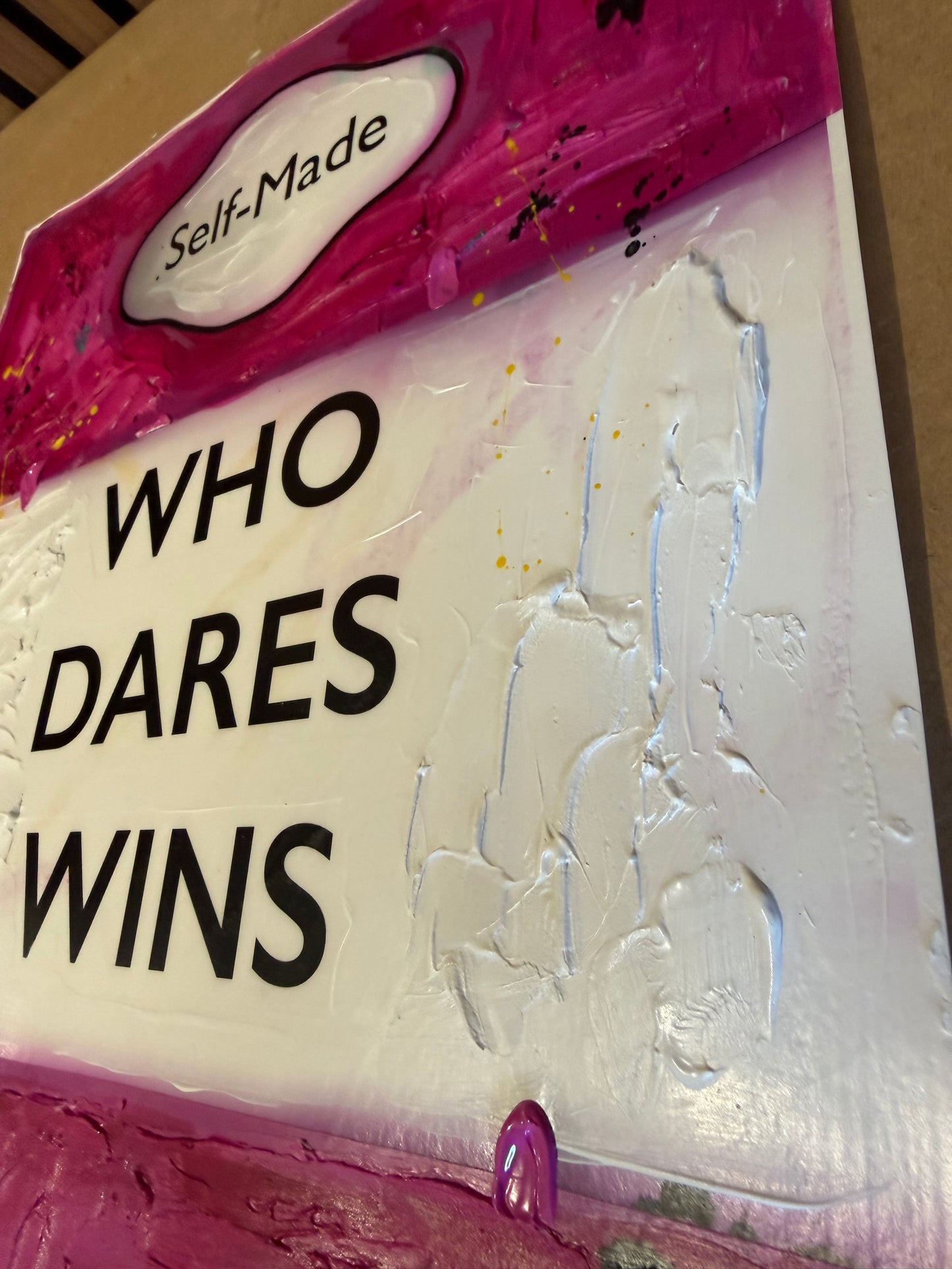 Who Dares Wins (Original) Magenta/Purple