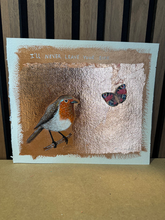 I’ll never leave your side (Robin study)