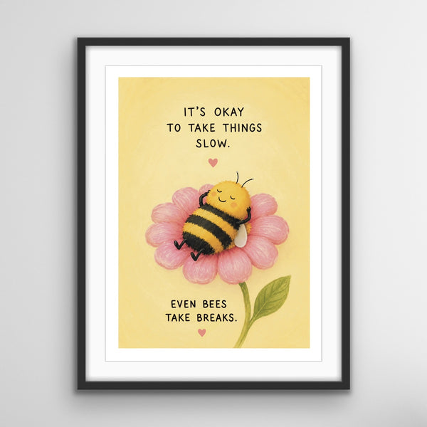 Bees Take Breaks