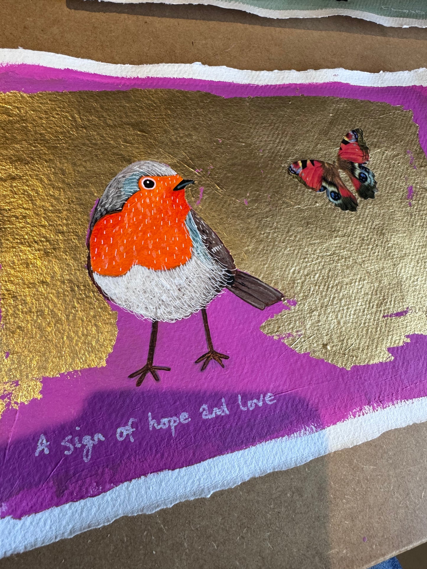 A Sign Of Hope And Love