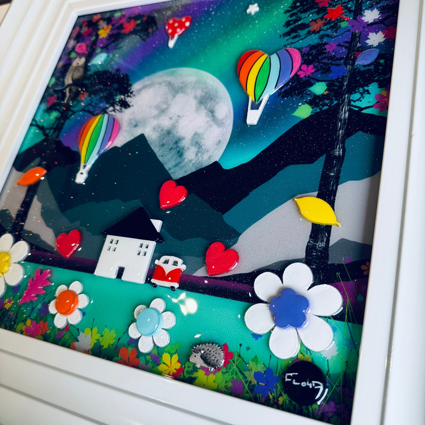 Echoes of the star forged mountains