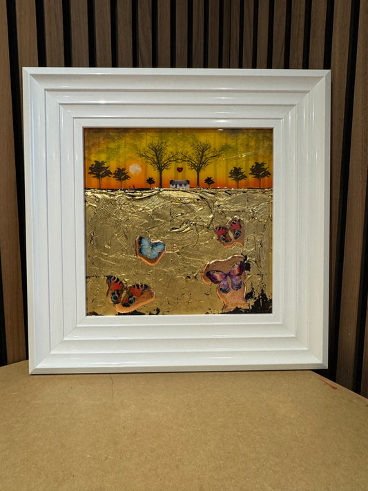 Wings across the veiled paths