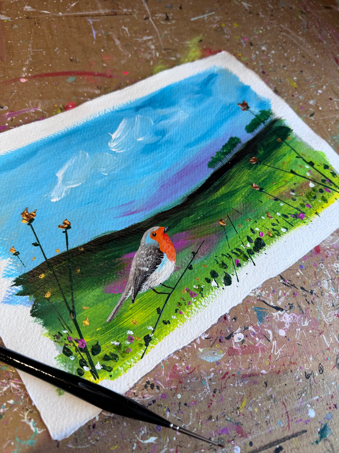 “When Robins appear” #1