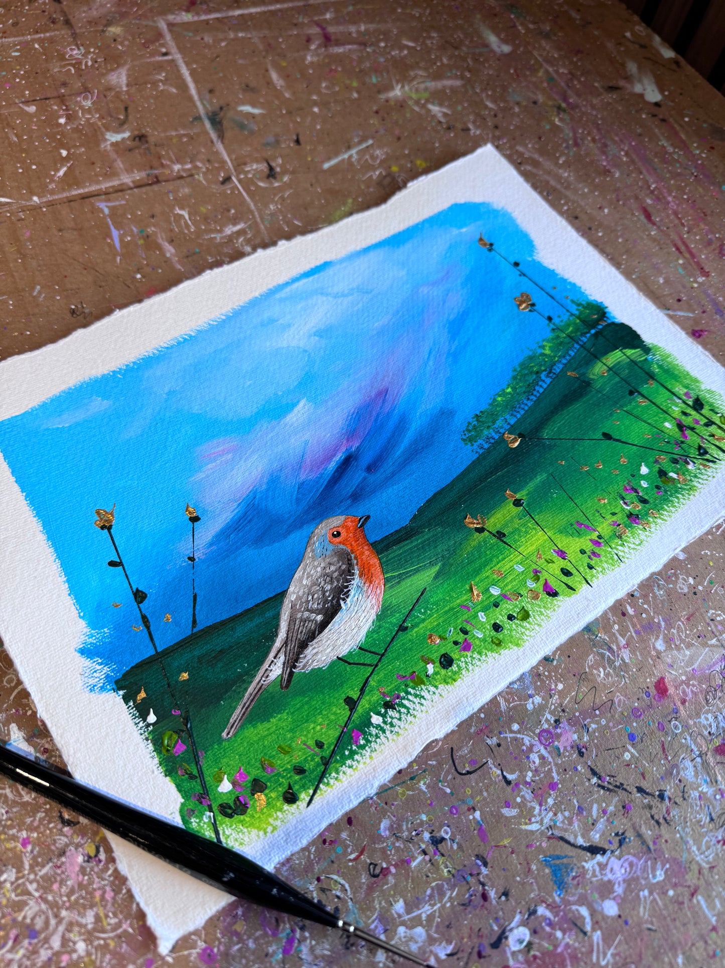 “When Robins appear” #2