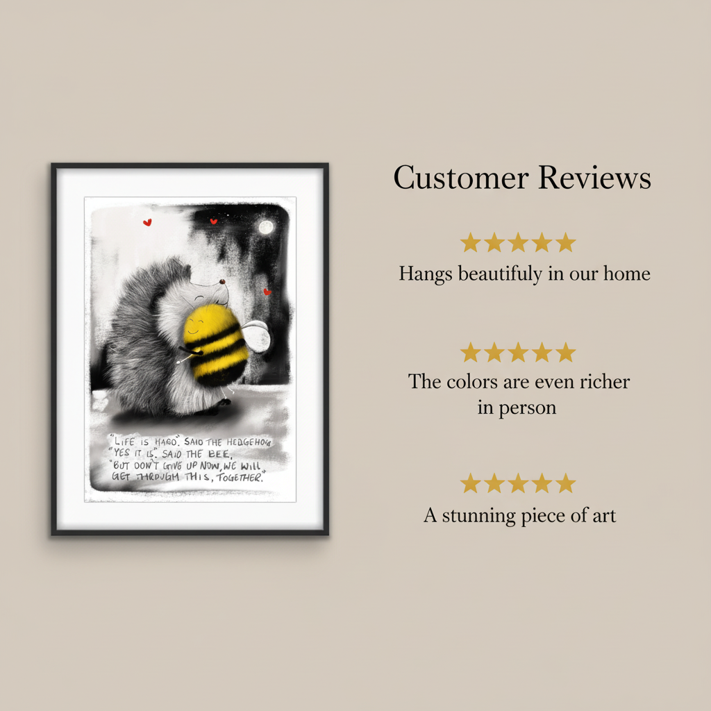 Art print review creative