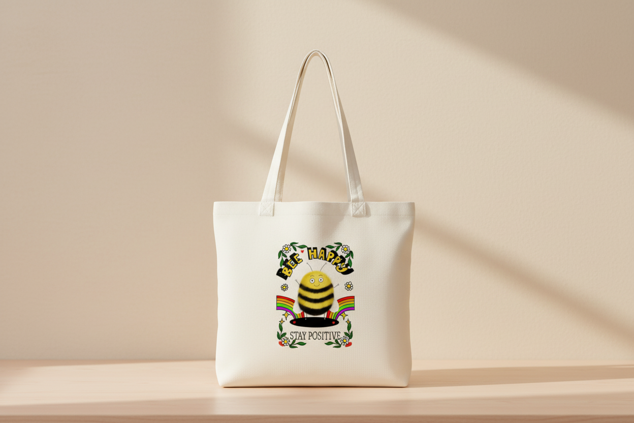 BEE HAPPY Tote Bag - Product