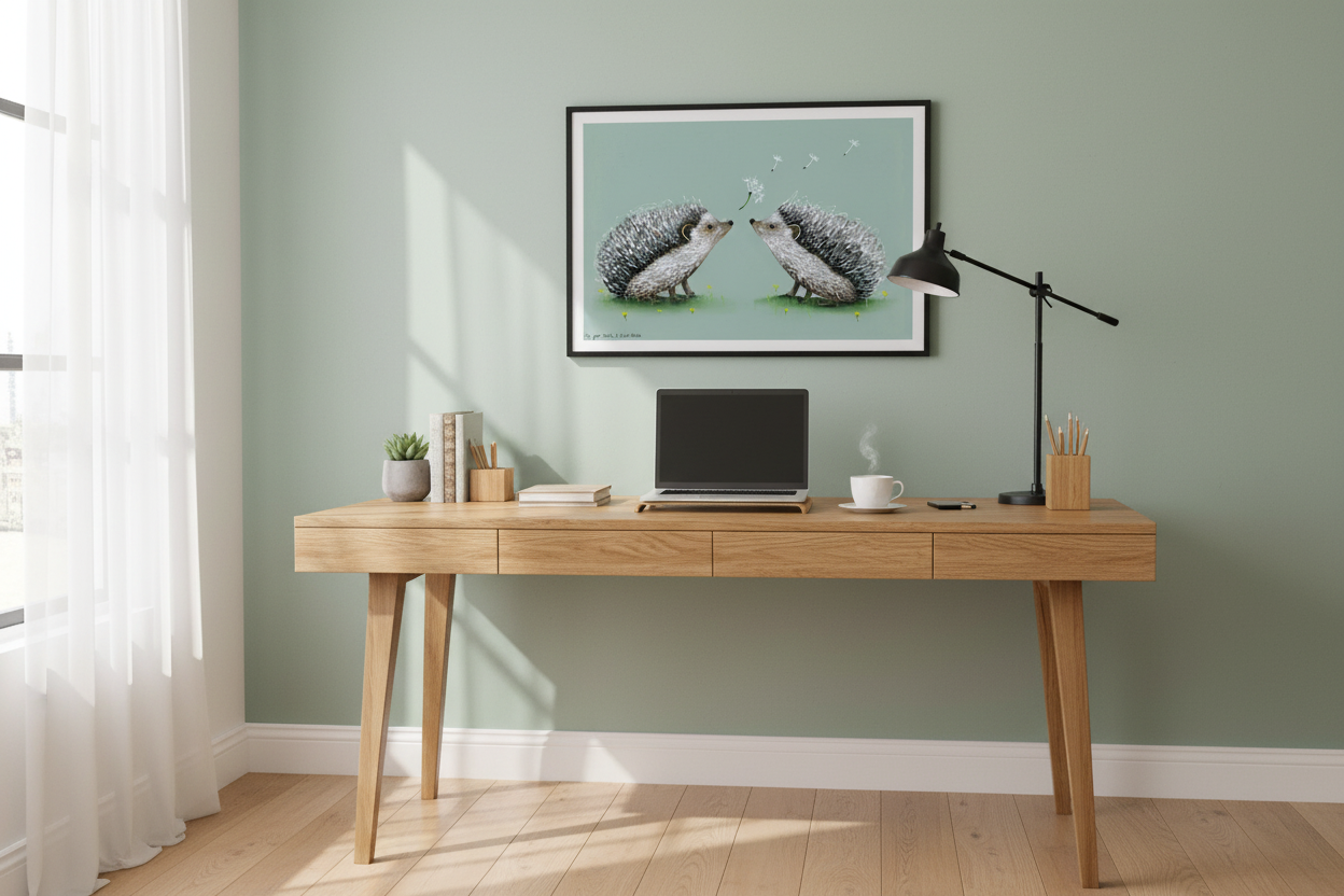 Black frame office lifestyle