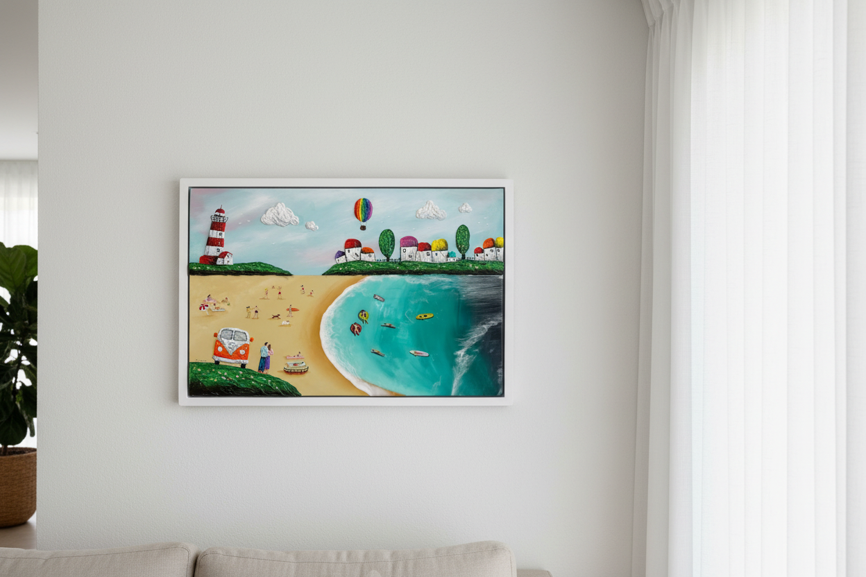 Coastal wall close-up