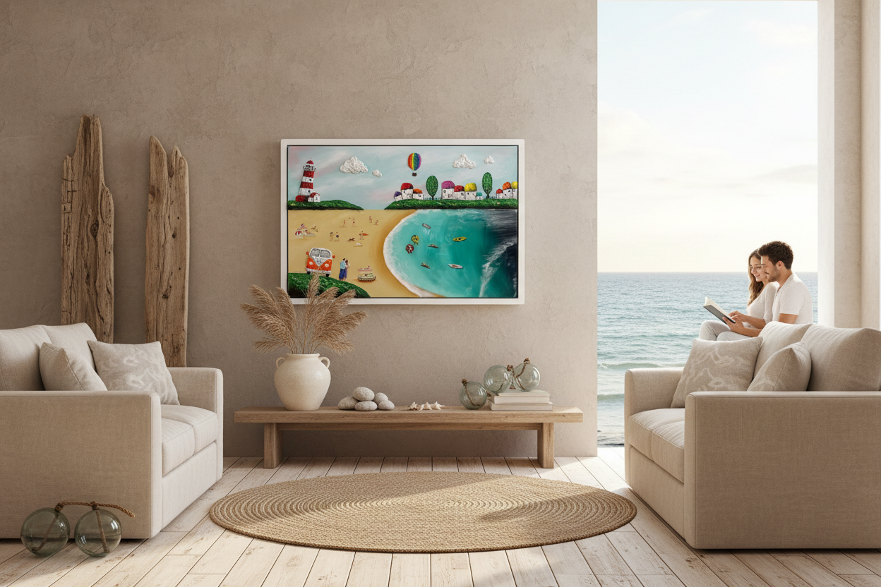 Elegant coastal decor