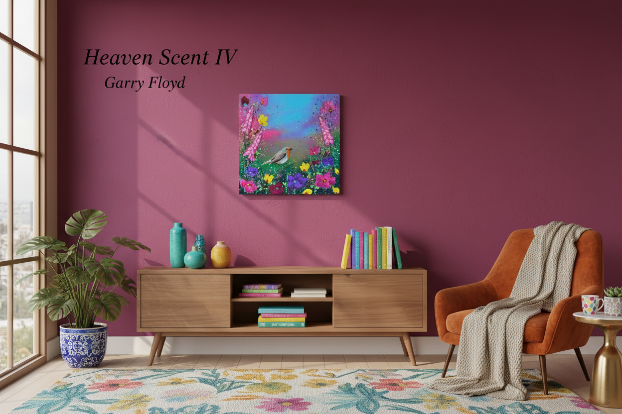 Heaven Scent IV in colourful interior