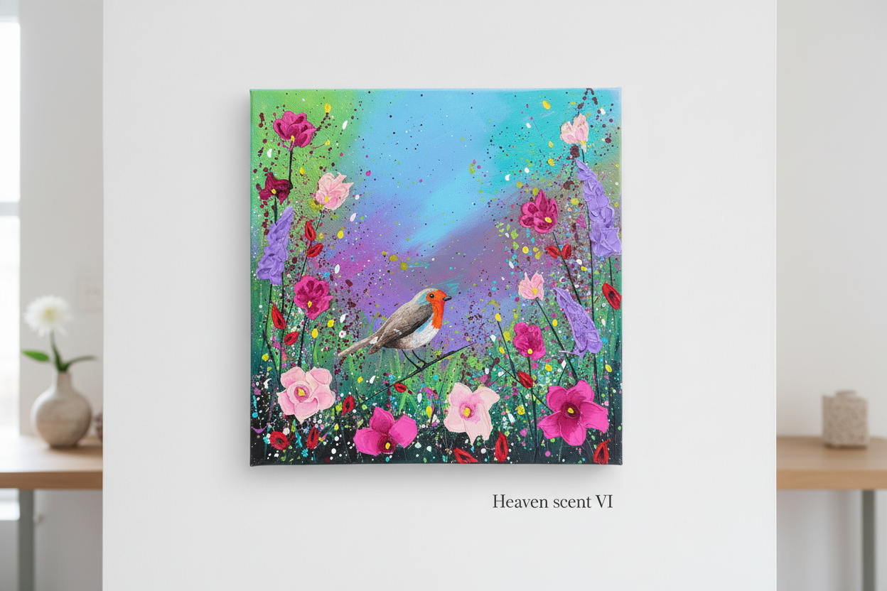 Heaven scent VI close-up lifestyle creative