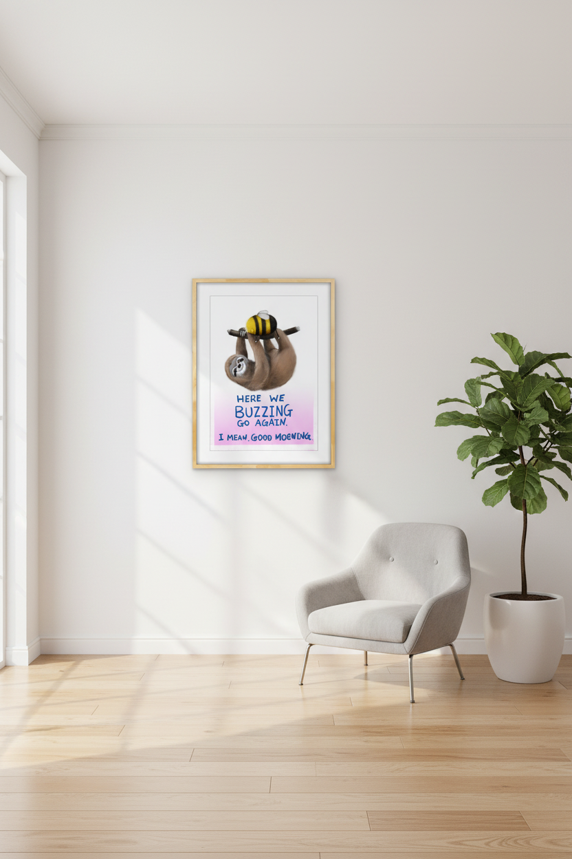 Minimalist gallery-style setting