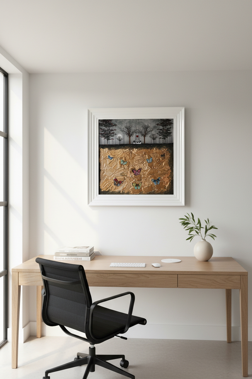 Minimalist workspace