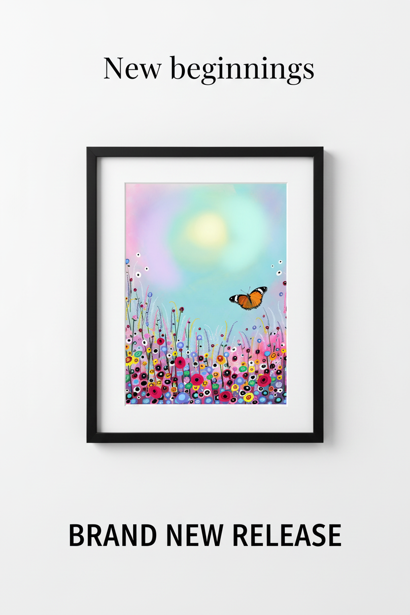 New beginnings - Black Frame Promotional