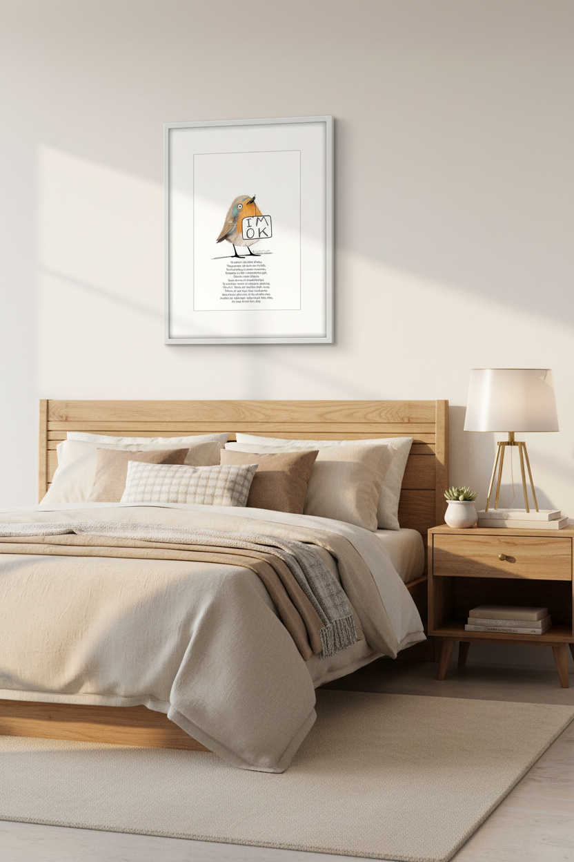 Serene bedroom with premium linens