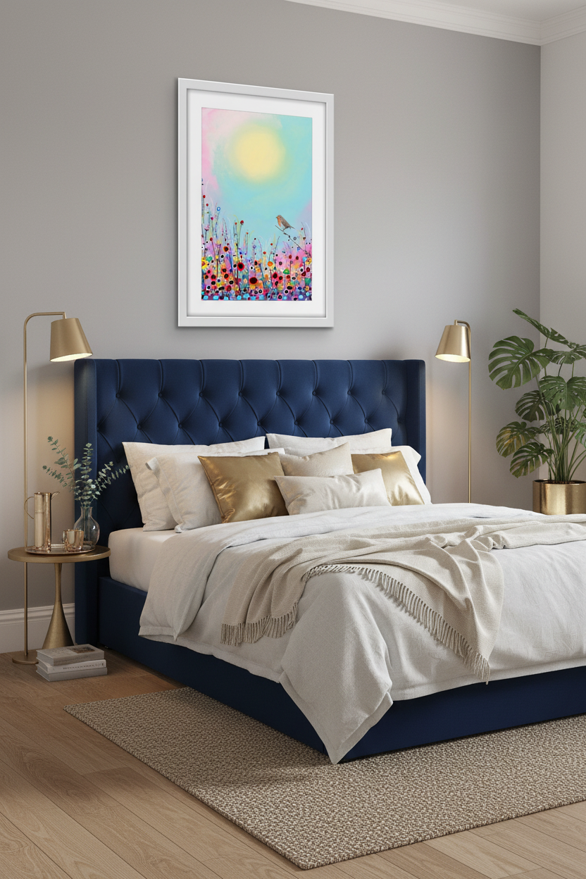 Sophisticated bedroom sanctuary