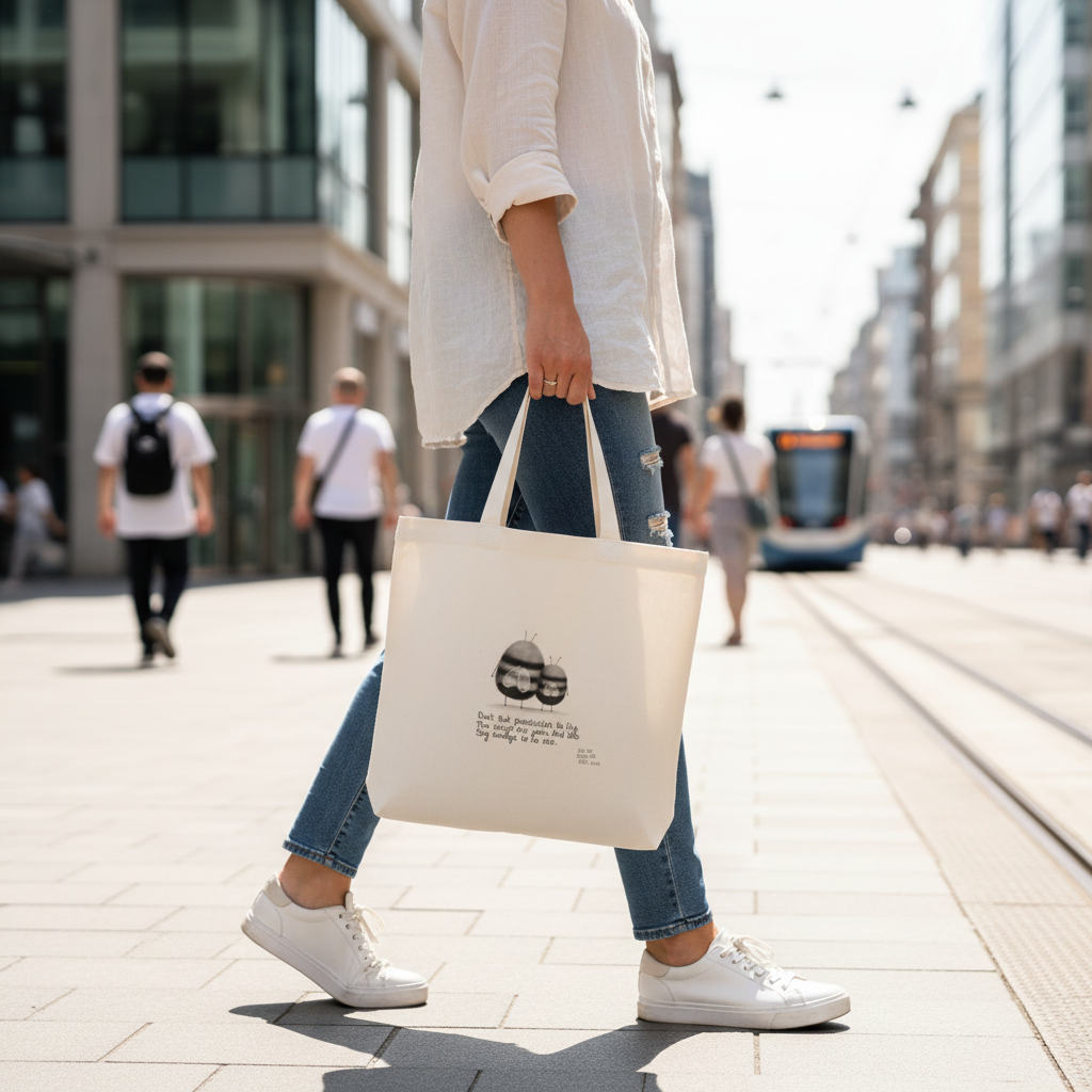 The sky belongs to no one Tote Bag - Lifestyle