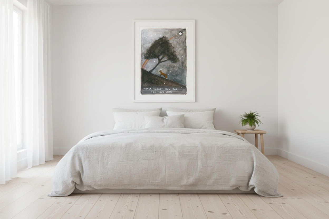 White Frame Setting