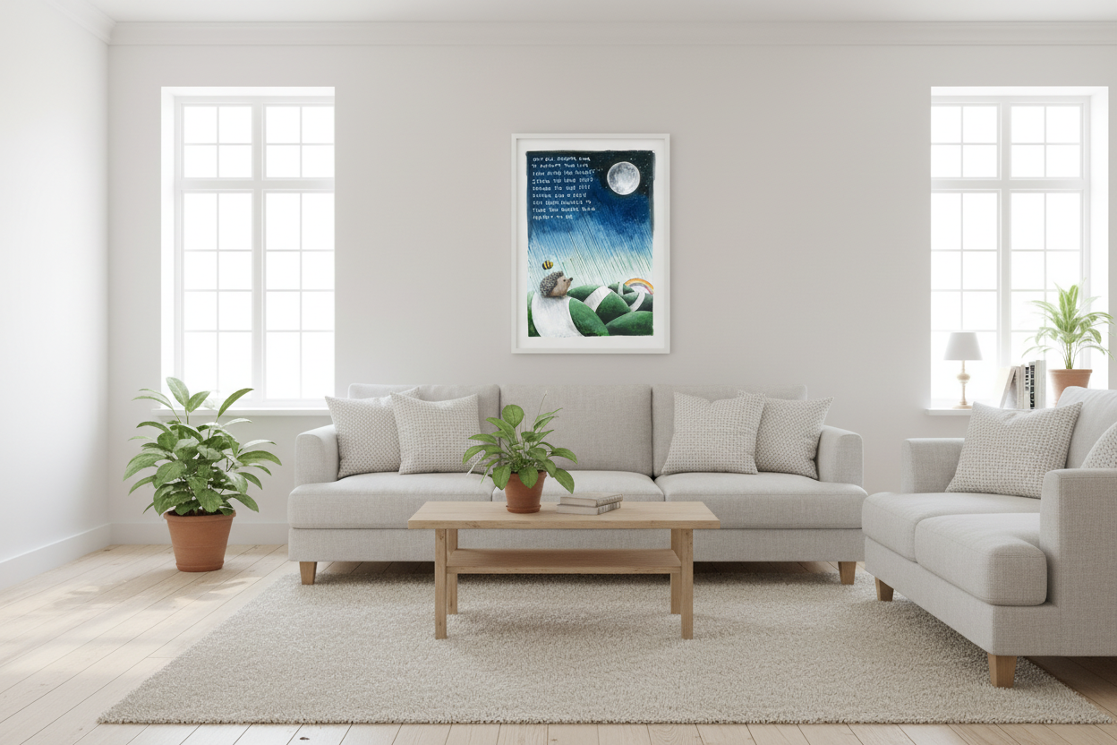 White Frame Setting